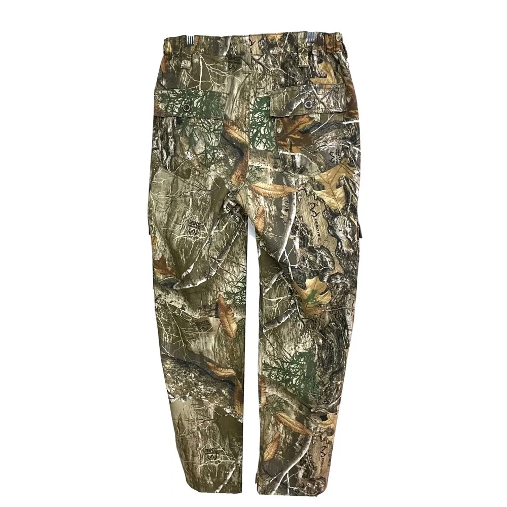 Realtree Edge Camo Cargo Pants Mens Small 28-30 Hunting 6 Pockets Tactical Pants